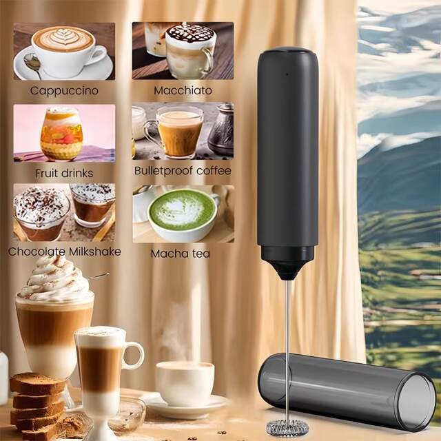 German Household Electric Milk Frother, Coffee Frother, Milk Frothing Machine, Milk Stirrer, Handheld Wireless Frother