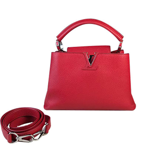 【 60% off Instant Purchase 】95% New Lv Capucines Bb Full Leather Women's Handbag in Authentic Red Color 【 60% off Instant Purchase 】95% New Lv Capucines Bb Full Leather Women's Handbag in Authentic Red Color