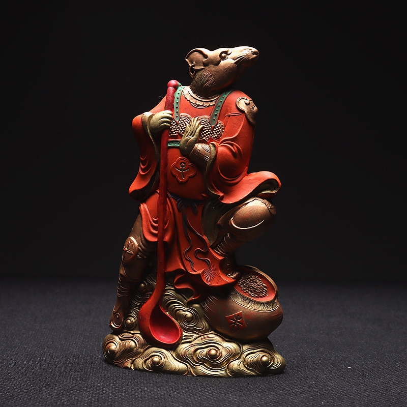 Rat Star Pass on Man Item Victory Triumph Comeback Type 783 gr fine Sand Emblem Ink Pendulum 3 years Chen Ink Auction Collection