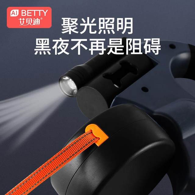 Dual Automatic Retractable Pet Leash for Two Dogs, Two-In-One Dog Walking Leash