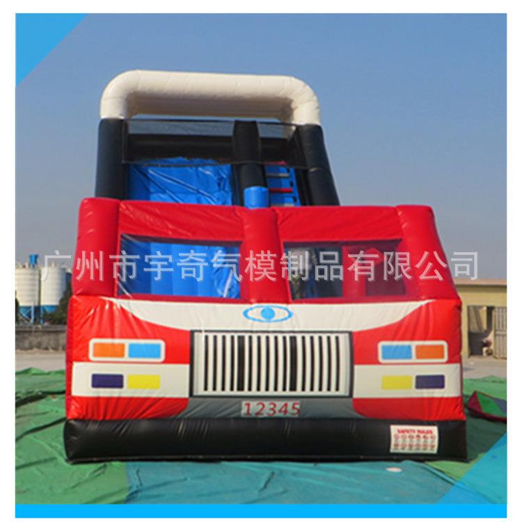 Car Inflatable Slide, Children's Play Equipment, Direct Sales from the Manufacturer, Children's Playground, Naughty Castle, Trampoline Slide Combination