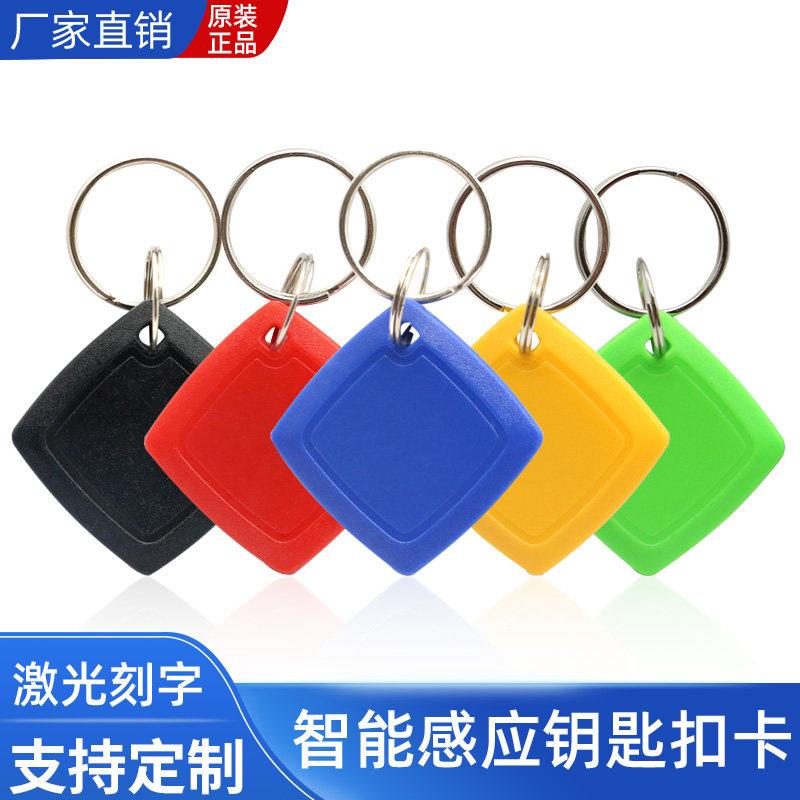 New IC UID ID 5577 copy small square keychain card induction access control elevator card attendance card with empty card