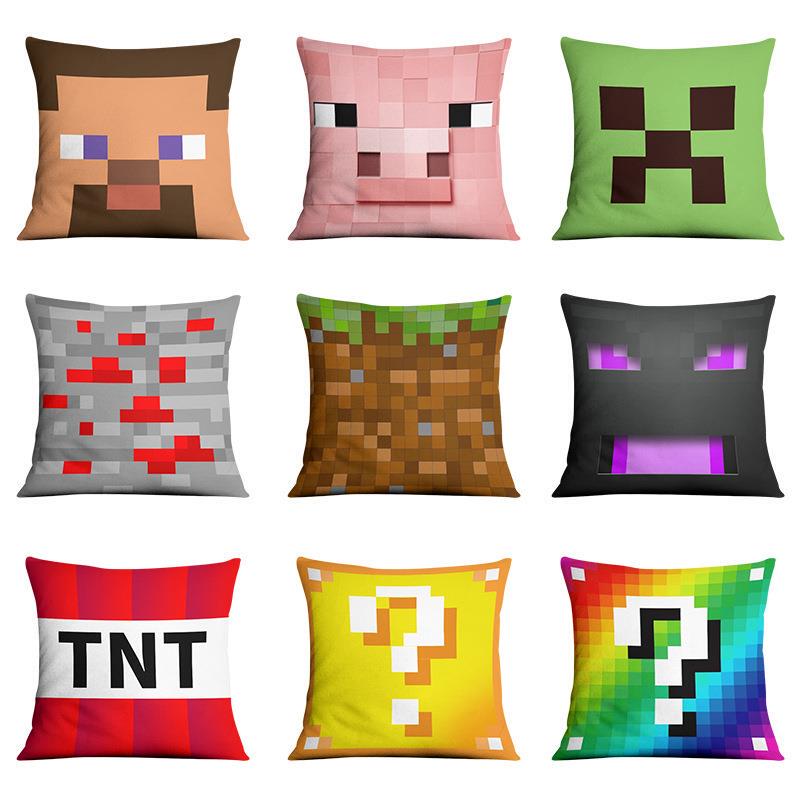 American Sofa Pillow Eaby Cartoon Minecraft Anime Game Set Pillow Cushion Home Decoration American Sofa Pillow Eaby Cartoon Minecraft Anime Game Set Pillow Cushion Home Decoration