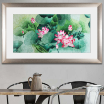 Embroidery handmade Suzhou embroidery The Joy of the Lotus Pond Suzhou embroidery silk home decoration hanging painting pure handmade customization high-end