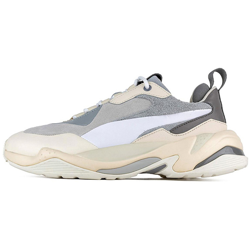 PUMA彪马 Thunder Colour Block 舒适休闲 低帮 老爹鞋 女款 灰白