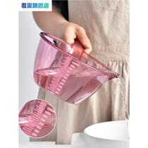 Water spoon kitchen water ladle water floating spoon plastic household water floating ladle creative graduated transparent thickened water spoon