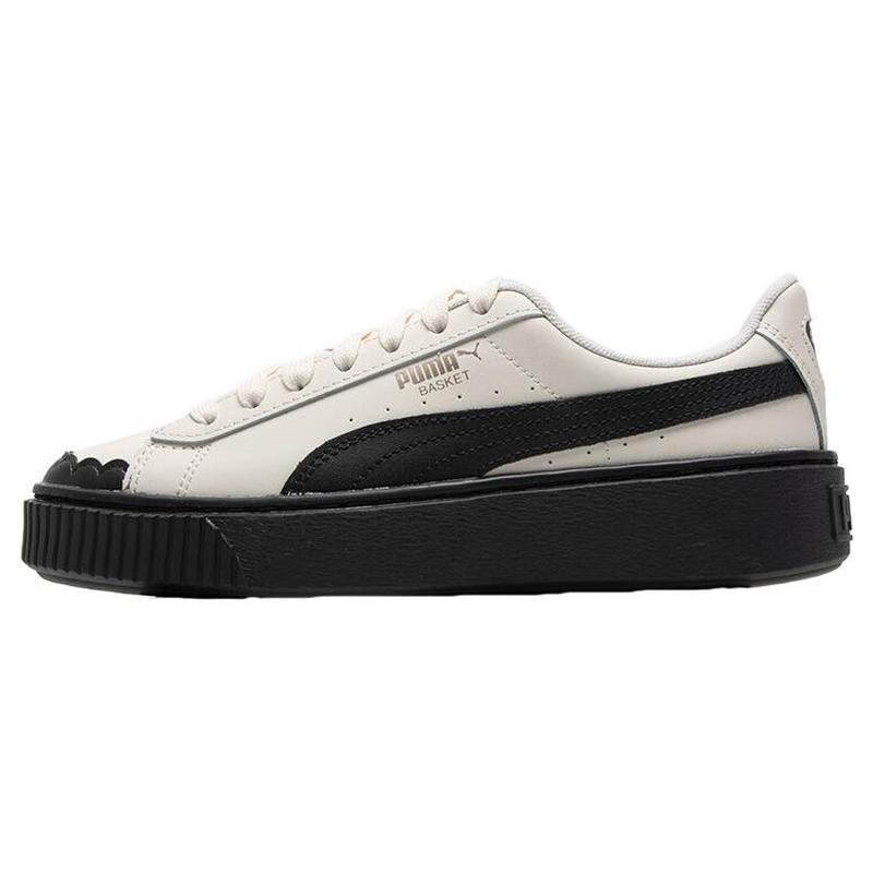 Puma/彪马Platform舒适透气增高 低帮 板鞋 女款 白黑397250-01