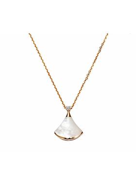 9.9新Bvlgari/宝格丽DIVAS’ DREAM系列18K玫瑰金男女同款项链