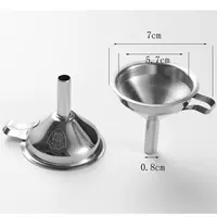 Маленькая воронка из нержавеющей стали