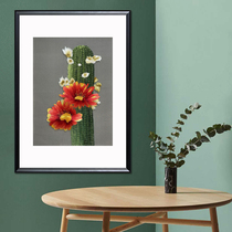 Ingenious Suzhou embroidery Cactus home decoration hanging painting embroidered silk