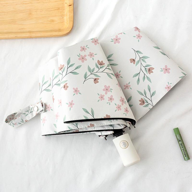 Welfare Sun Umbrella, Compact, Portable, Manual Folding Women's Sun Umbrella, Sun Protection, Uv Protection