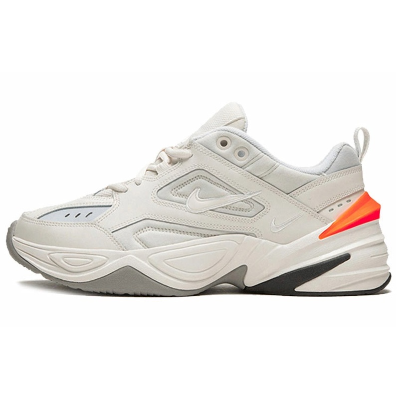Nike M2K Tekno 舒适时尚 低帮 老爹鞋 女款 白橙