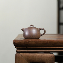 Jiang Rong the master of the country gave instructions to the teacher of the country Mr. Liu the Tianxing Clay Wheel the pure handmade Yixing purple clay teapot the authenticity