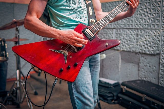 a major guitar scale