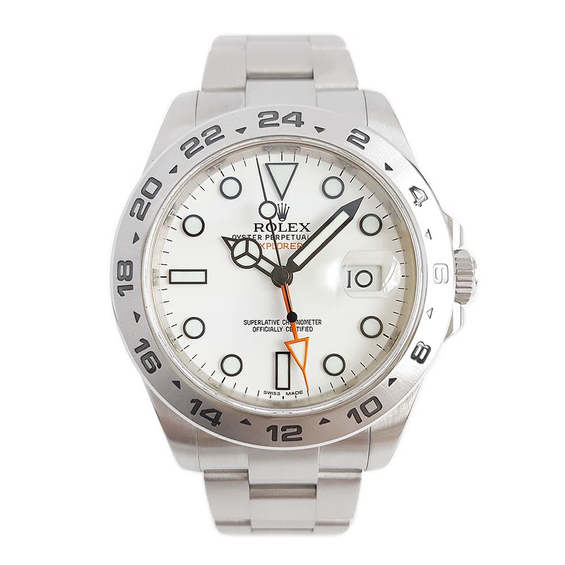 [9.8 New Full Set] Rolex Men's Watch Explorer Ii Automatic Mechanical Watch Men's Genuine 216570