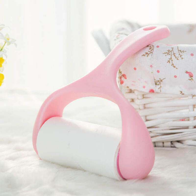 (9 Vol. 1 handles) ROLL BRUSH Hair Brush Stickler Roller Sticky dust paper Removable Garment Mucus Wool