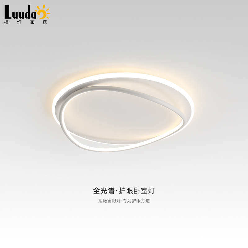2025年新款LED吸顶灯！北欧极简风主卧书房灯，颜值+功能双杀！-锅炉-淘宝好物网