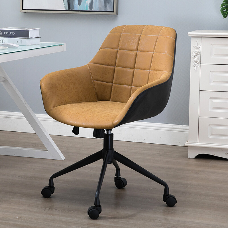 Leaning and leaning Nordic style computer chair office chair staff chair simple household adjustable lift study chair