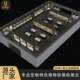 Cultural Museum showcase glass calligraphy and painting flat cabinet cultural relic display cabinet historical relic collection antique exhibition cabinet