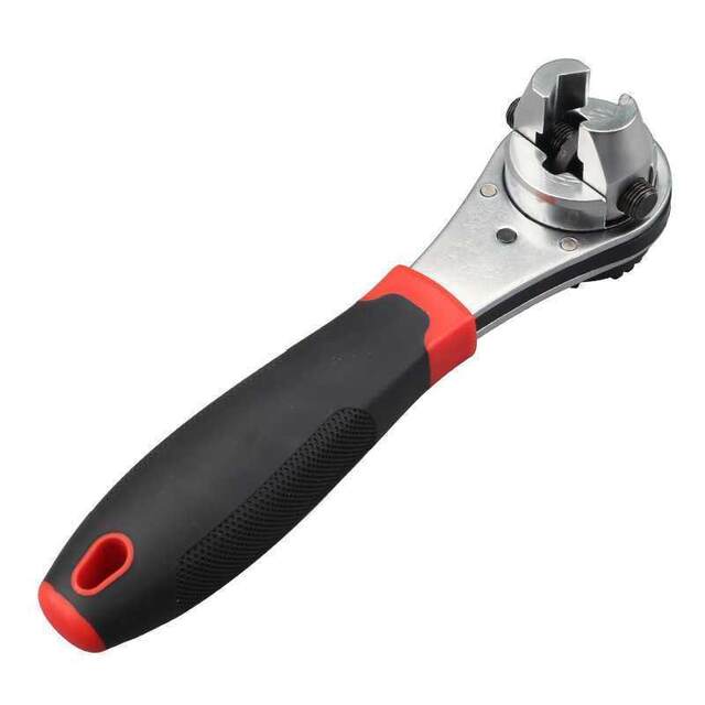 New high-end adjustable universal multi-function 6-22MM ratchet movable open-end wrench hardware tool