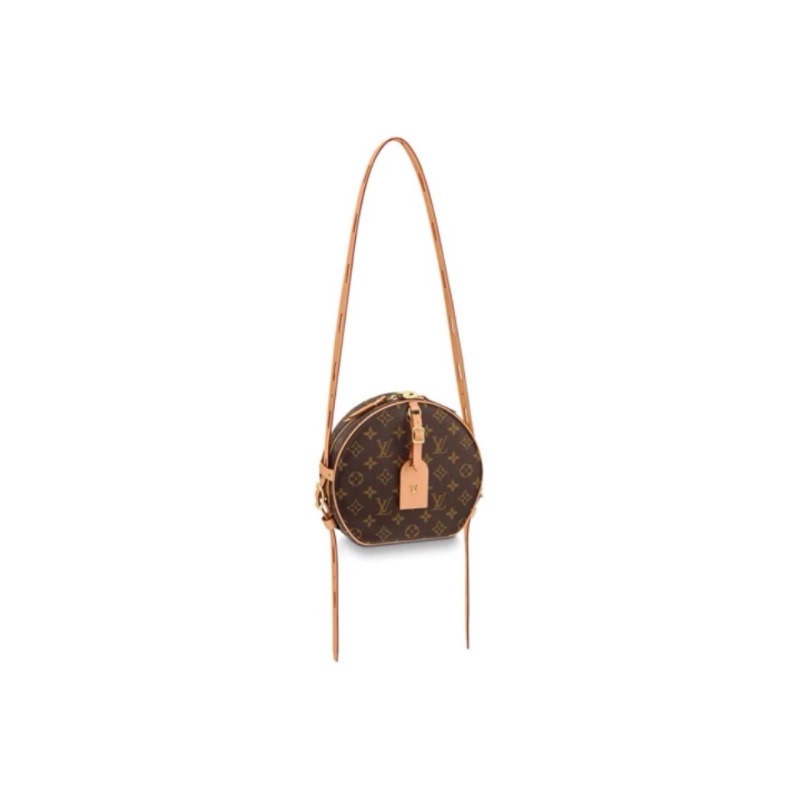 Liu Yifei's Same Style 9.9 New Louis Vuitton/Louis Vuitton Round Bag for Women, Large Crossbody Shoulder Bag