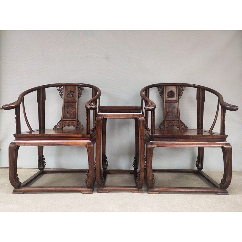 A set of rosewood palace chairs-AD7158