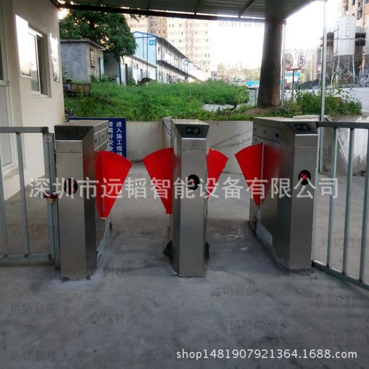 Construction site access control and attendance bridge wing gate/face wing gate channel/card access control wing gate Intelligent wing gate manufacturer