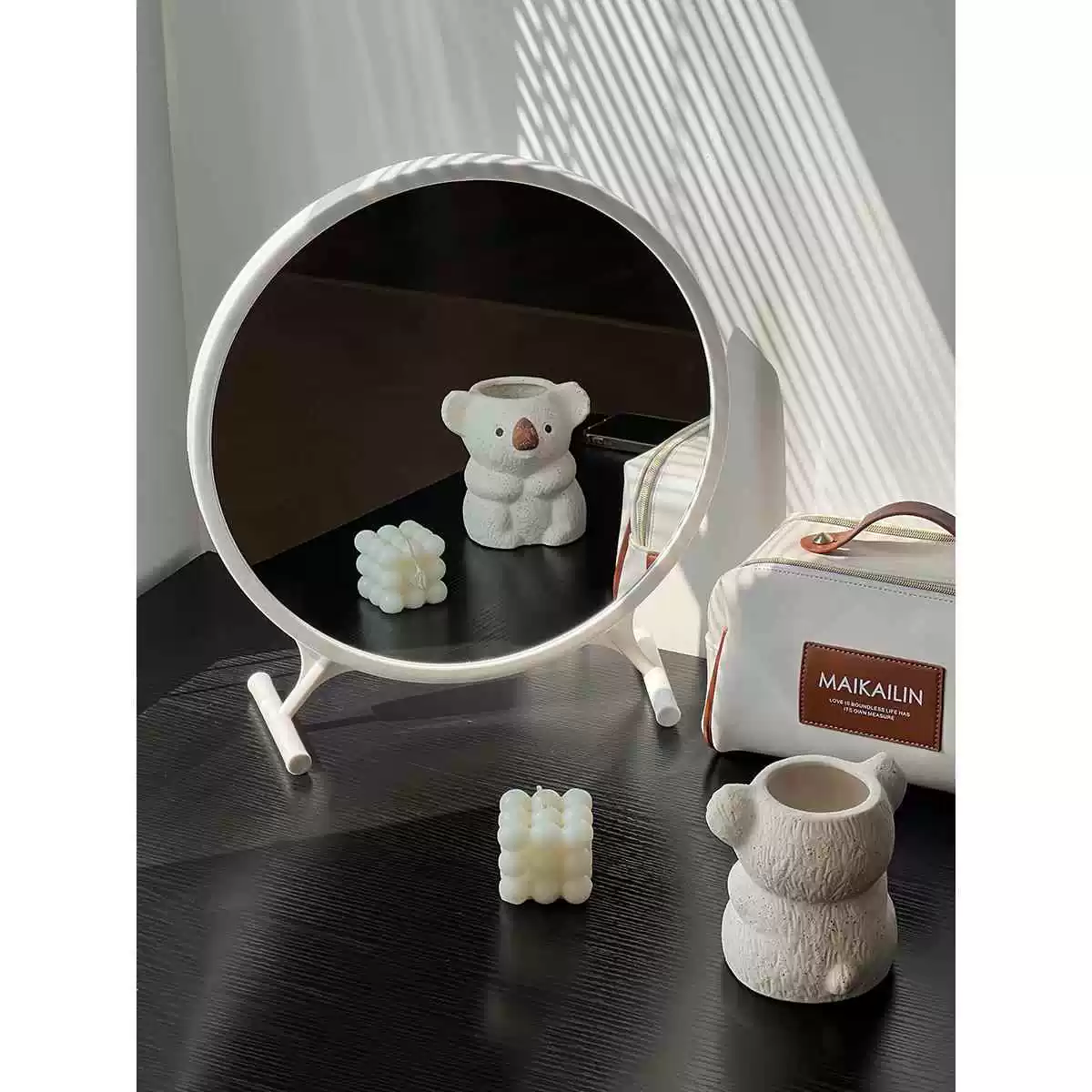Светильник табличный светодиодный умный с подсветкой для студентов, зеркало, туалетный столик, стиль люксовый