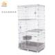 Cat Cage Cover for Indoor Use with Cat Door, DIY Partition, Double, Triple, or Multi-Layer, Large Size for Cats