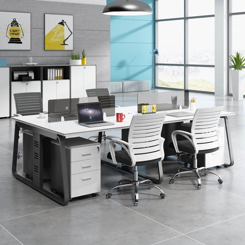 简约8人办公桌：高效办公的理想空间