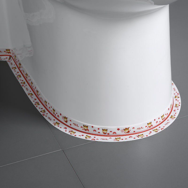 Beauty Stitched Kitchen Stickers Waterproof Oil-Proof Bathroom Pool Sink Mildew-Proof Damp-proof Makeup Room Waterproof Stickers