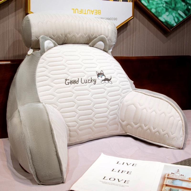 Doudou Latex Cushion Bedside Cushion Soft Cover Pillow Quilt