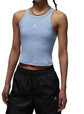 Jordan Essentials 舒适柔软时尚百搭纯色背心 女款 蓝色