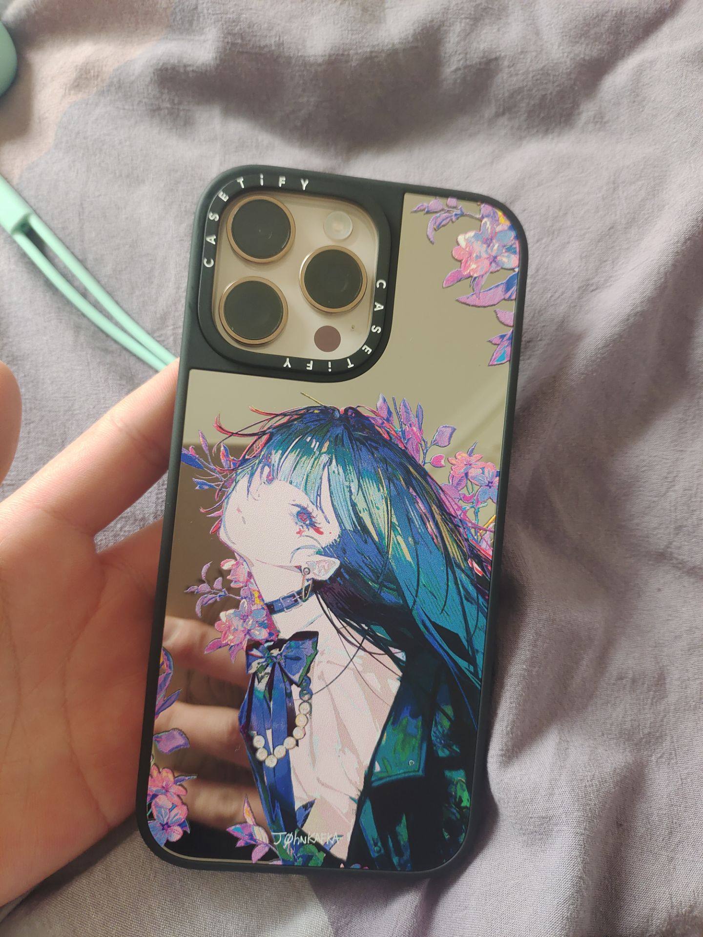 CASETiFY John Kafka系列永恒绽放适用于苹果iPhone17ProMax/17Pro