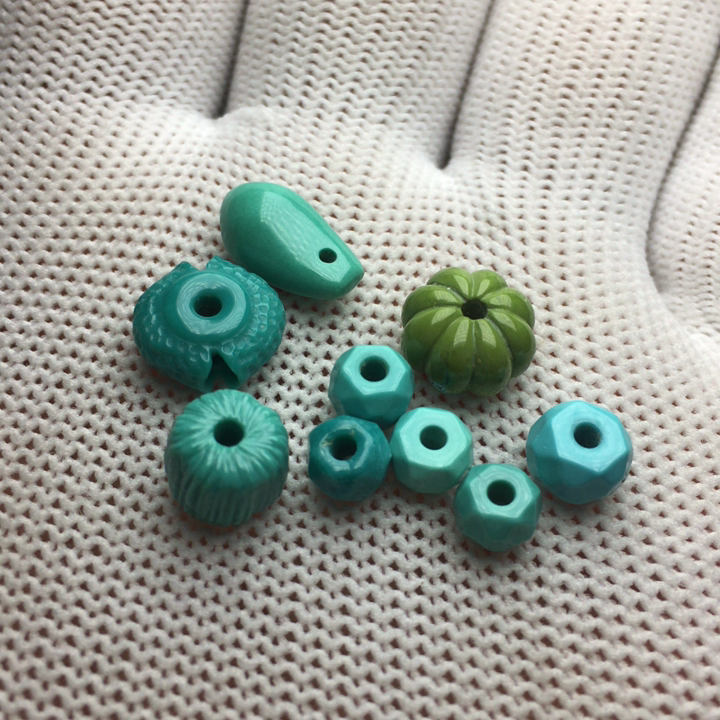 Natural turquoise mining area factory store live room to make up the price difference special auction link