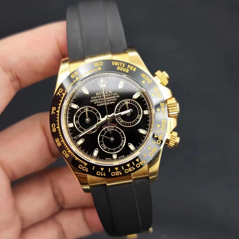 [98 New] Rolex Cosmograph Daytona Shawn Yue Black Dial Automatic Mechanical Watch Men's Watch M116518