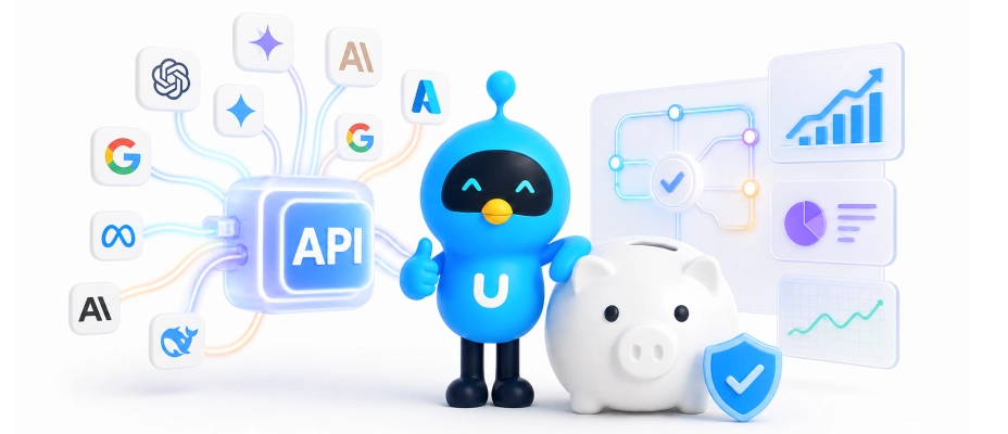 一个 API 接入全部主流大模型：智能路由、成本优化、质量评测