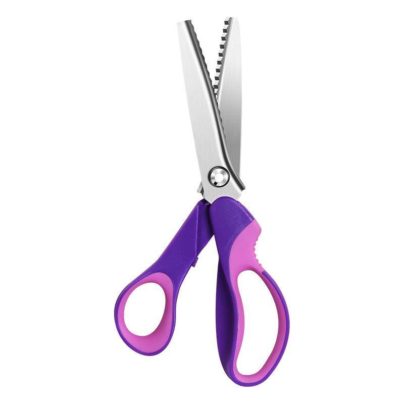 Overlock Scissors, Sweater Overlock Tool, Automatic Multi-Purpose Hand Sewing Scissors, No Overlocking Needed for Cutting Pants