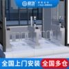 Qigong face recognition temperature measurement access control attendance system swipe card real-name identity gate machine three-roller gate all-in-one machine