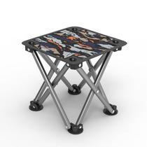 Yi Outdoor Outdoor Folding Fishing Chair Lightweight Mazar Small Stool Travel Queue Portable Retractable Square