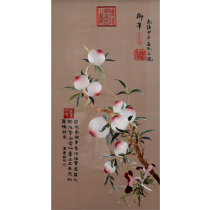 Pure hand embroidery collection silk Bian embroidery intangible cultural heritage by arts and crafts master Wei Dongmei Shoutao