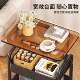 Small Trolley Storage Rack, Multi-Layer Floor-Standing Bedroom Bedside Storage Rack, Home Living Room Mobile Snack Cart, Sofa Side Table