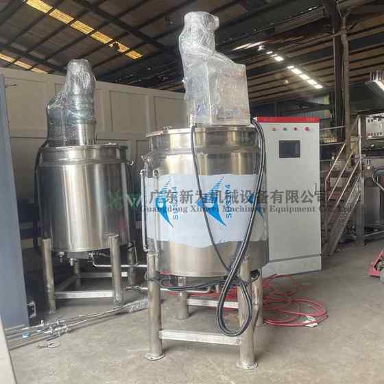 直发化工液体配料搅拌桶油温加热不锈钢混合机机械密封搅拌罐