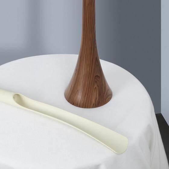 Jixu Wood Grain High-End Self-Standing Shoehorn for Home Use, Extra-Long Shoe Helper, Special Shoe-Wearing Tool for the Elderly and Pregnant Women