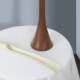 Jixu Wood Grain High-End Self-Standing Shoehorn for Home Use, Extra-Long Shoe Helper, Special Shoe-Wearing Tool for the Elderly and Pregnant Women