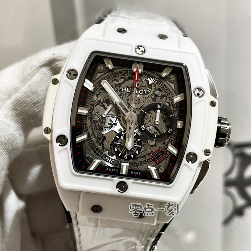 Full Set of 98 New Hublot Spirit of Big Bang Automatic Mechanical Watches for Men, Ceramic Model 641.Hx.0173.Lr