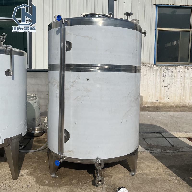Vertical juice stainless steel storage tank grape juice storage equipment normal pressure sealed liquid storage tank