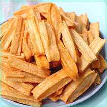 Okra Crispy Hollow Potato Fries Full Box Big Bag Cheap Casual Office Snacks Cinema KTV Le Shang Crisp