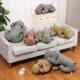 Double-Layer Gauze Puppy Pillow Plush Toy Dog Doll Sleeping Pillow Doll Birthday Gift Gift Removable and Washable