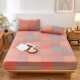 Class A mother and baby grade color woven jacquard cotton double layer yarn sheets bed covers student dormitory single double pillowcase